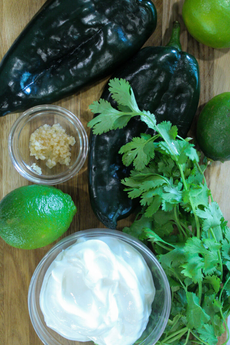 Roasted Poblano Crema